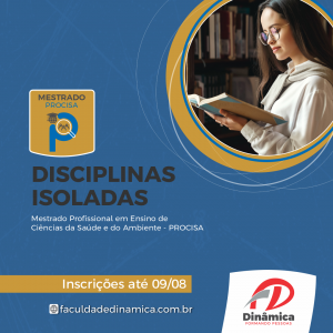 Abertas as inscrições para disciplinas isoladas do Mestrado PROCISA