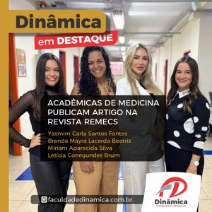 Acadêmicas da Medicina publicam artigo na Remecs