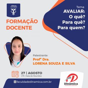 I Formação Docente das Ciências Contábeis vai ser em 27 de agosto