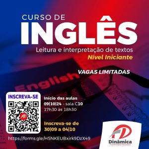 Inscrições abertas para curso de leitura e interpretação de textos em Inglês