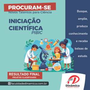 Programa Bolsas de Iniciação Científica divulga projetos selecionados